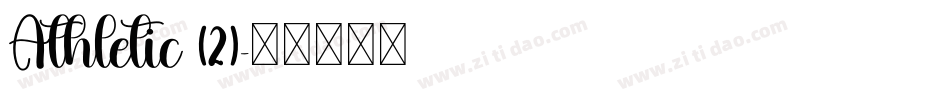 Athletic (2)字体转换